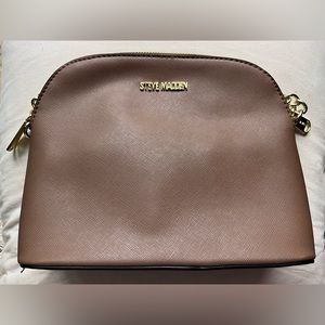 Steve Madden Bmaggie Brown Dome Crossbody